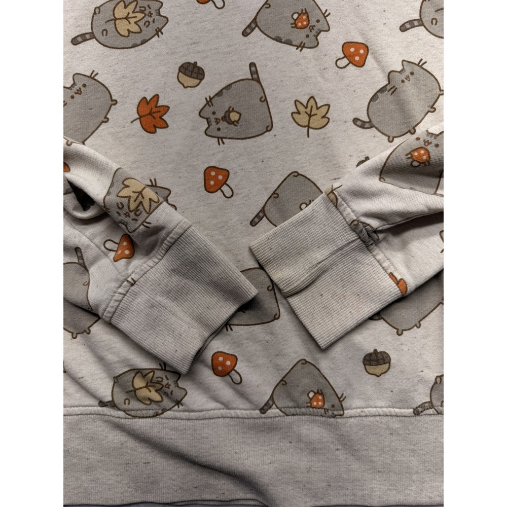 Pusheen Fall/Autumn Printed Crewneck Sweatshirt Women's Size Medium via - Picture 3 of 7
